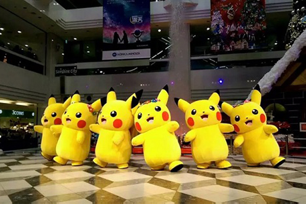 Thuê trang phục Pikachu