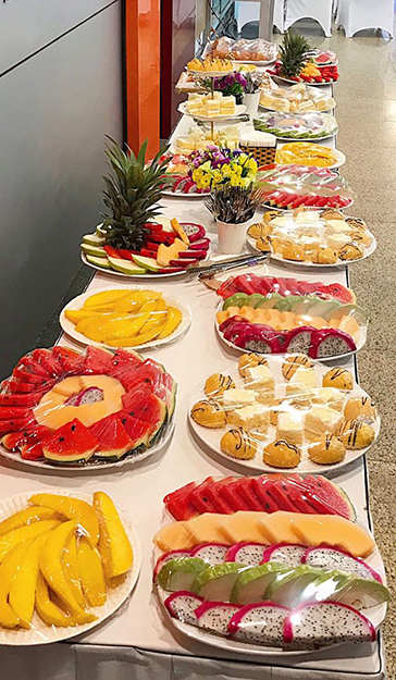 Dịch vụ đặt tiệc teabreak