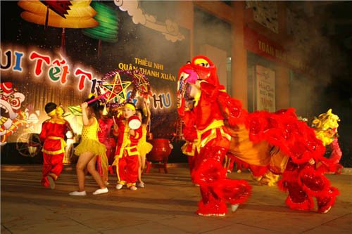 Tổ chức lễ trung thu
