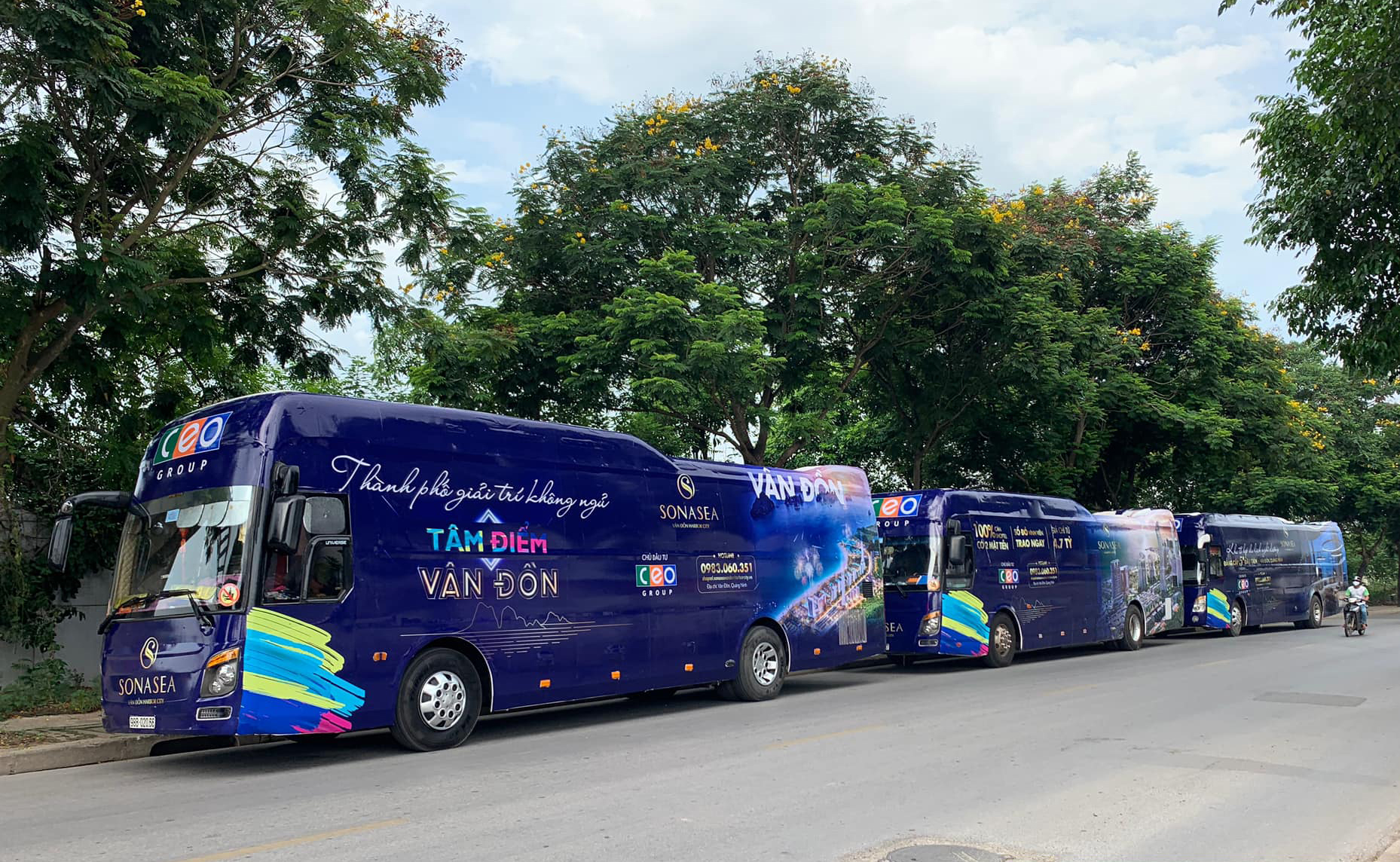 Quảng cáo roadshow oto
