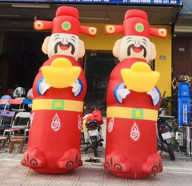 Rối hơi quảng cáo Rối hơi quảng cáo