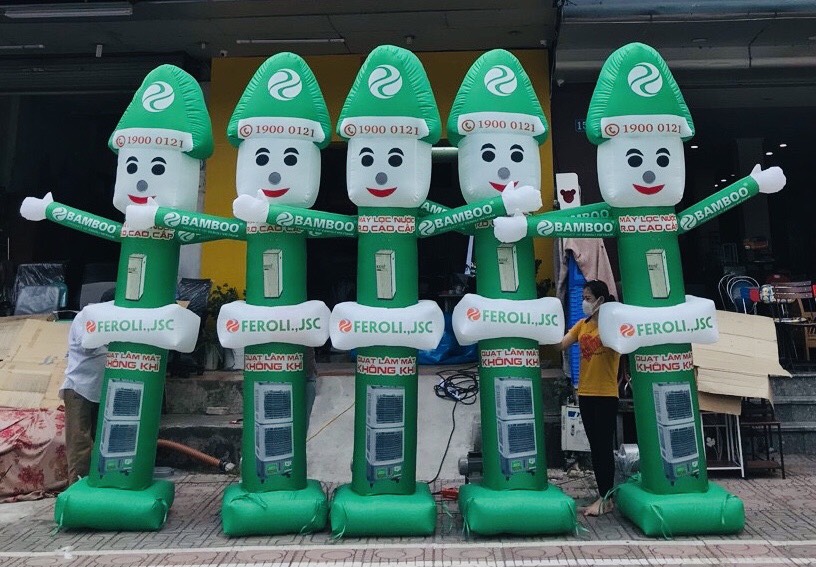 Rối hơi quảng cáo Rối hơi quảng cáo