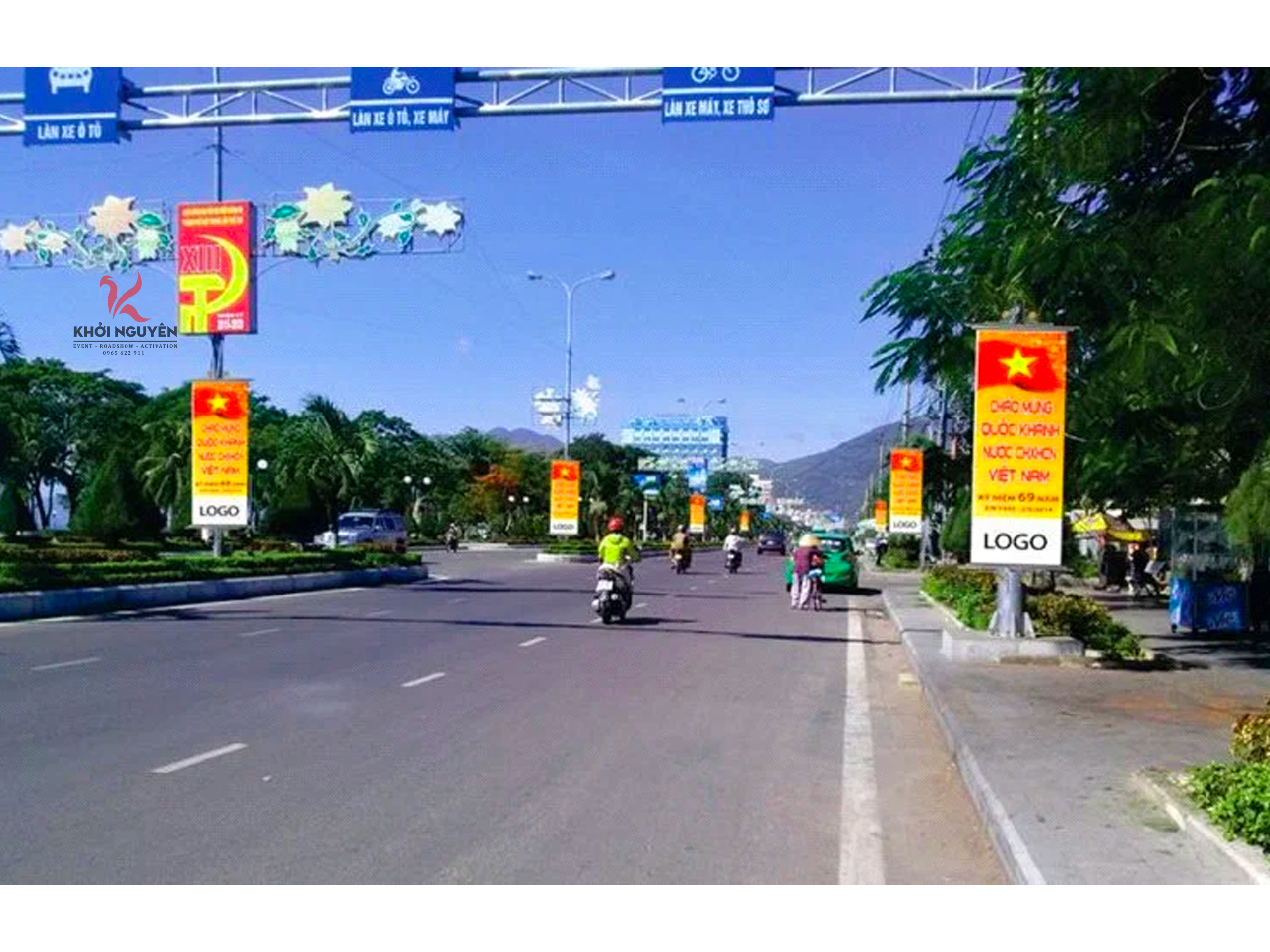 Treo baner quảng cáo Treo baner quảng cáo