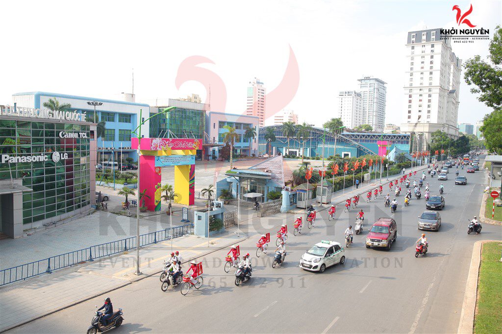Tổ chức roadshow xe đạp