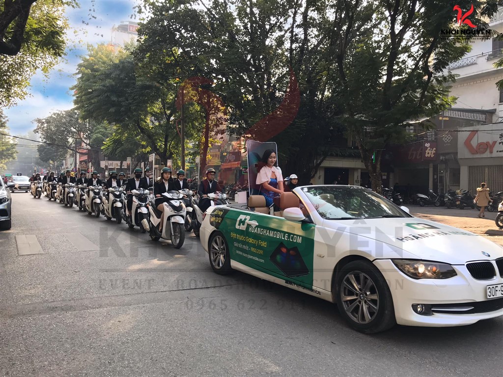 Tổ chức roadshow xe máy