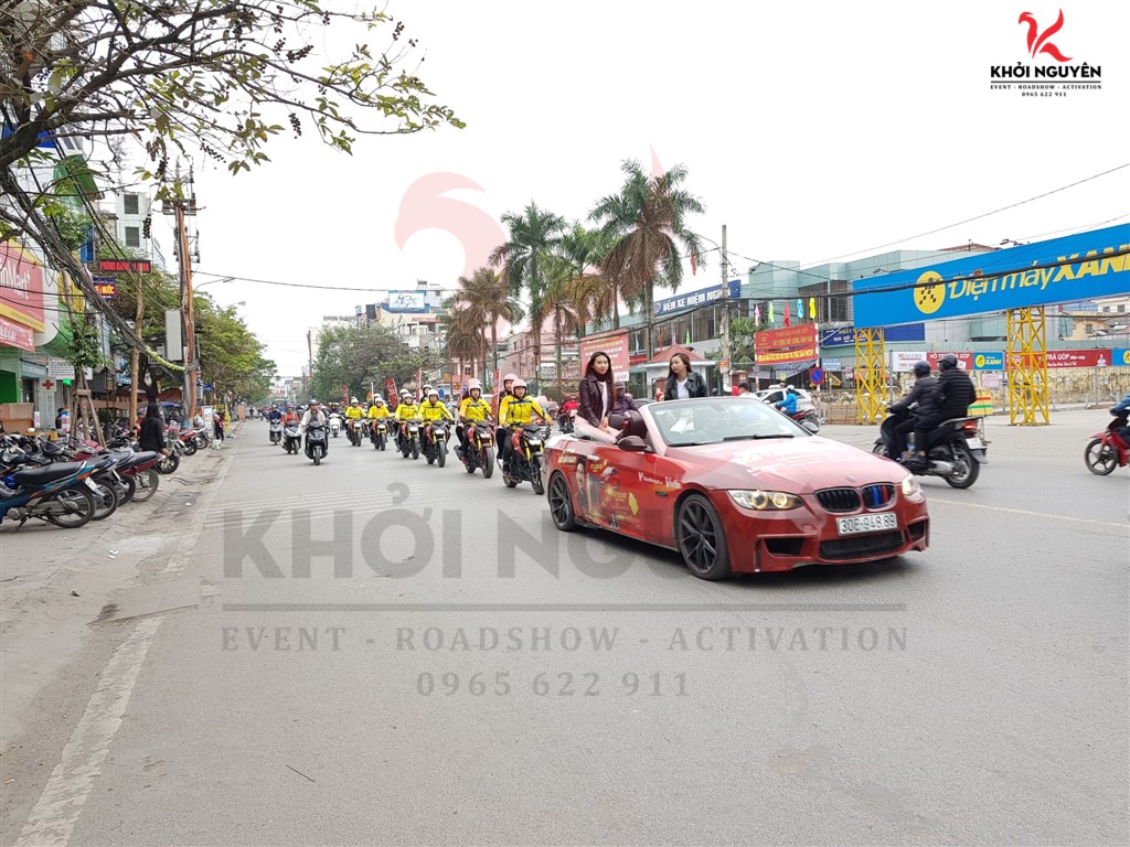 Tổ chức chạy roadshow