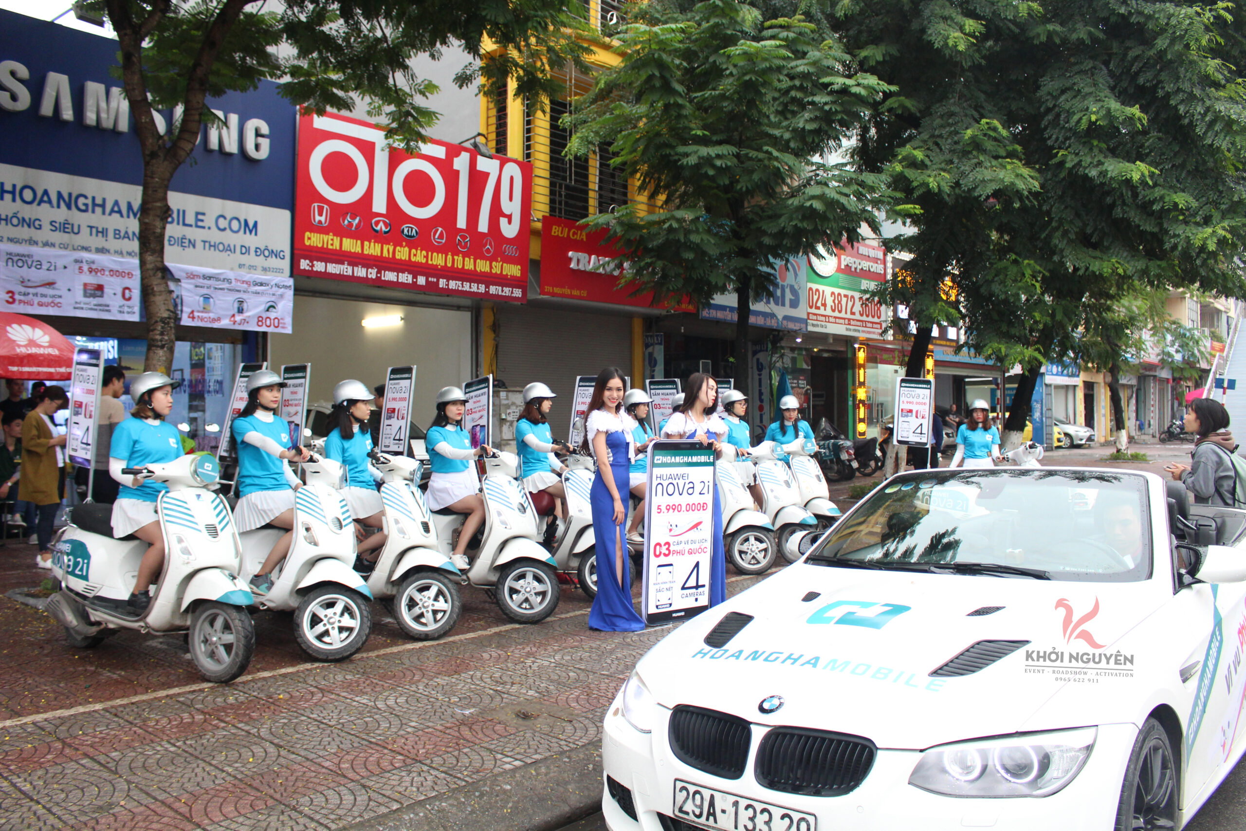 Tổ chức roadshow xe máy