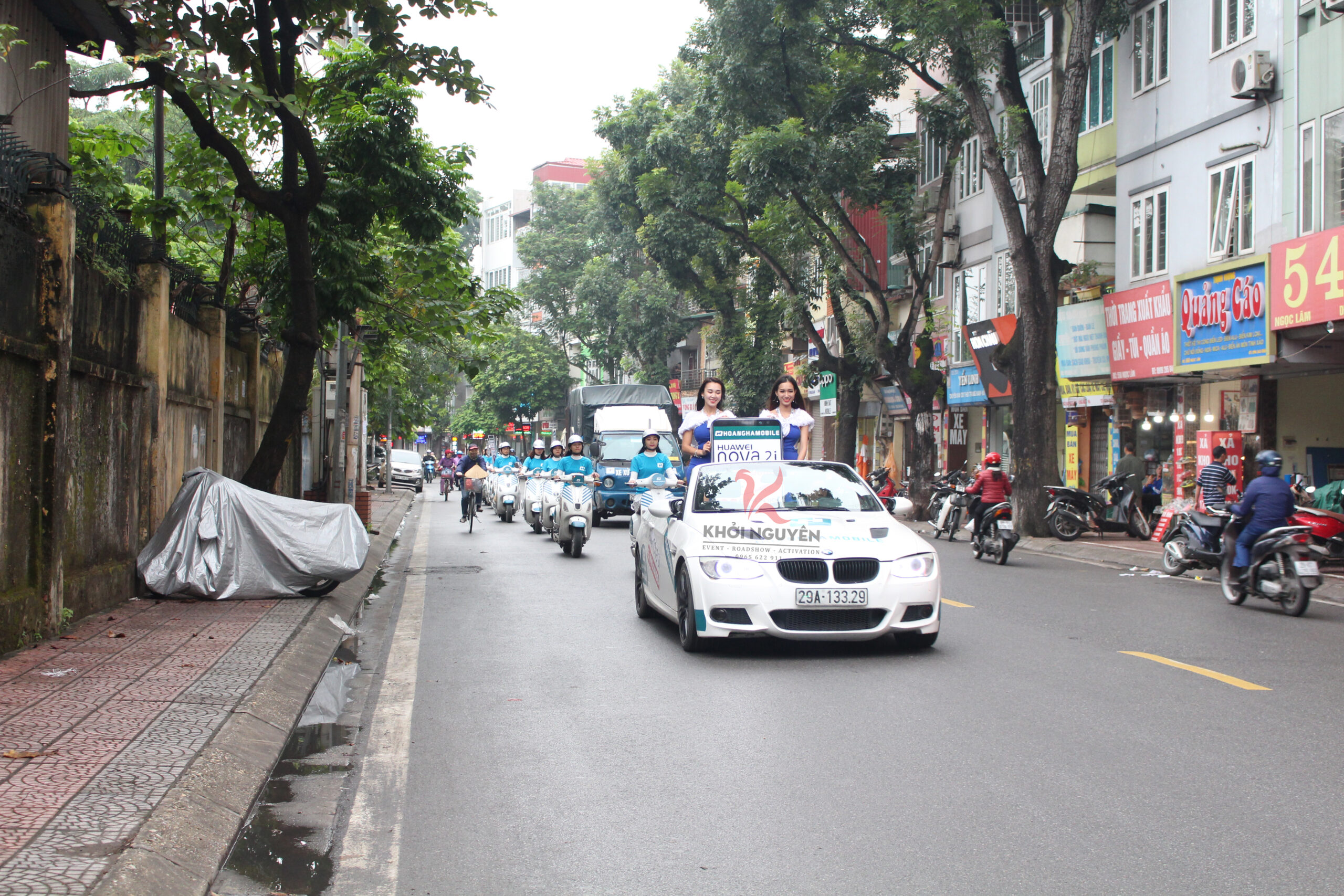 Xin giấy phép chạy roadshow