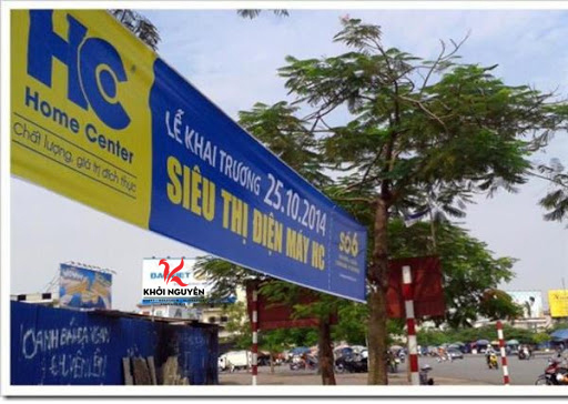 Treo băng rôn quảng cáo Treo băng rôn quảng cáo