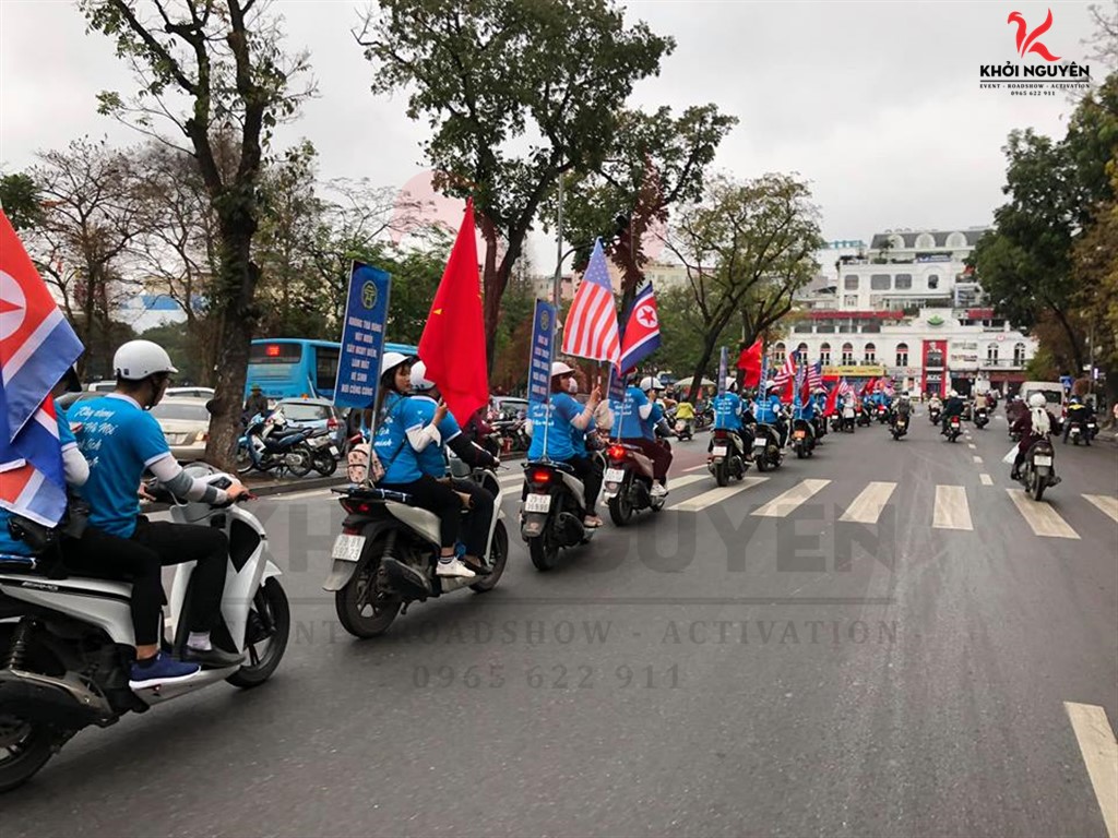 Tổ chức roadshow xe máy