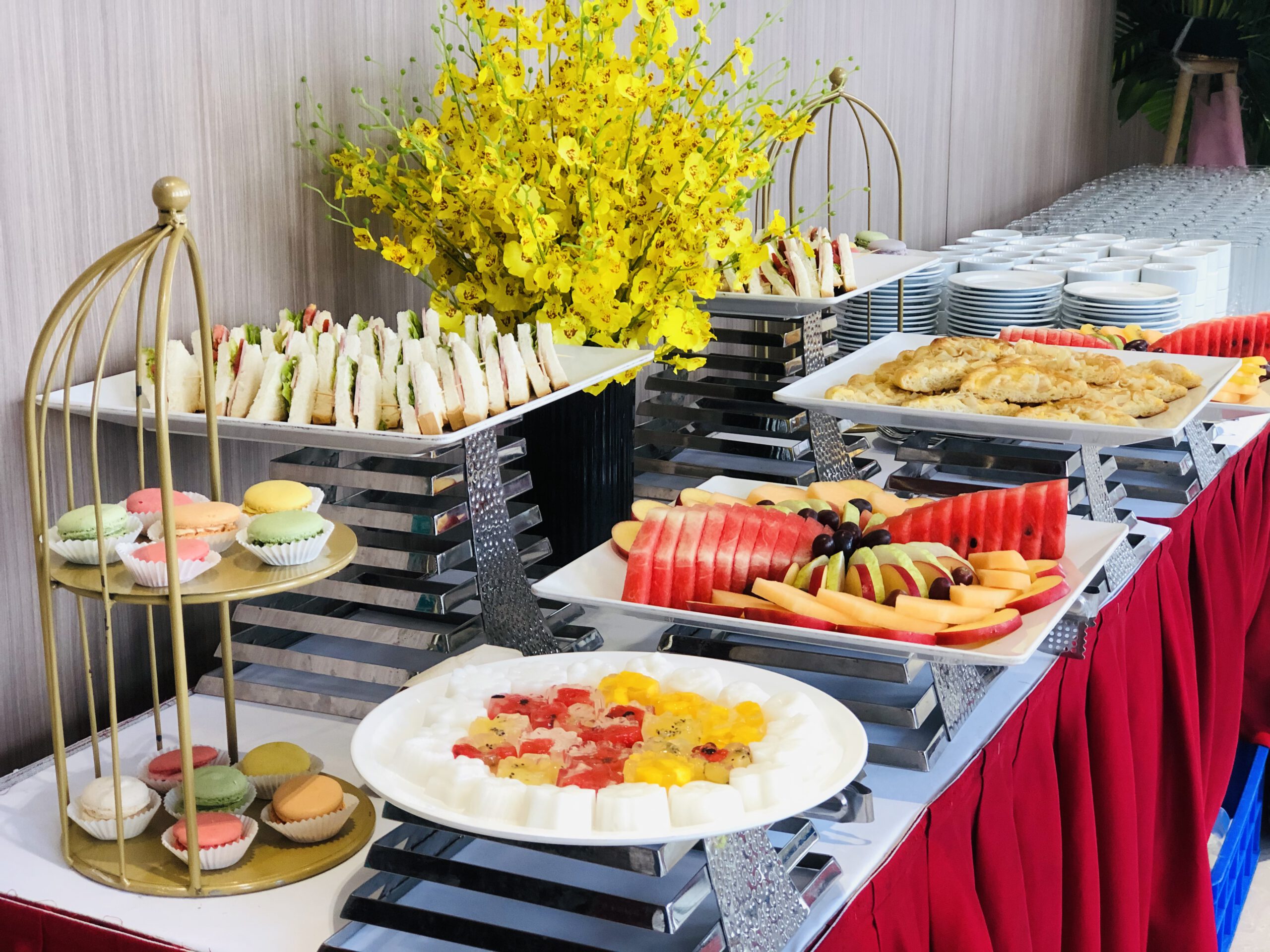 Tiệc teabreak lưu động 