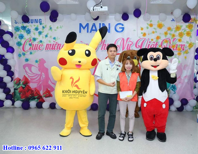 Cho thuê mascot